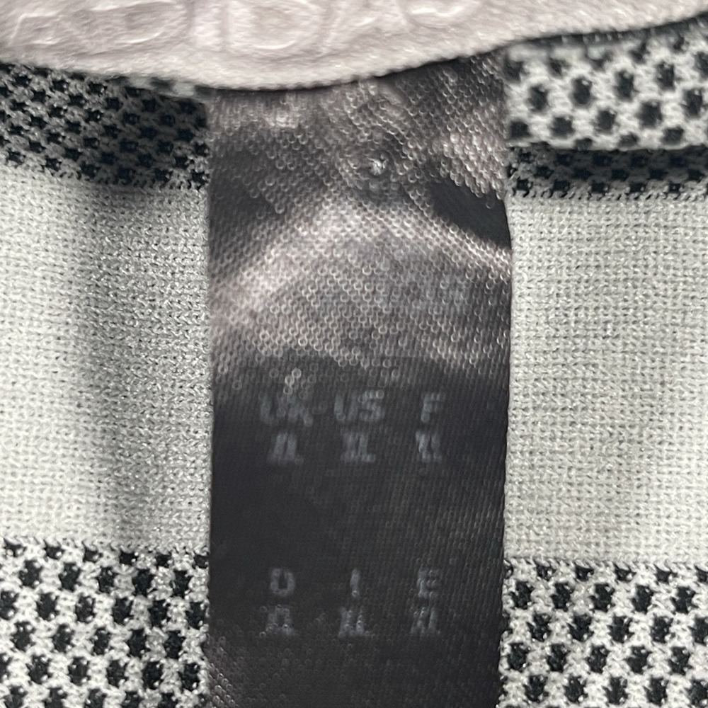 Adidas Golf Aeroready Polo Shirt Men's XL Black Striped Performance Athletic Fit - Picture 3 of 7